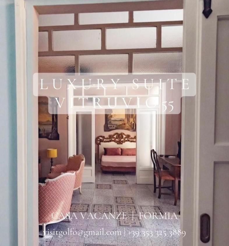 Luxury Suite Vitruvio 55 Formia Esterno foto